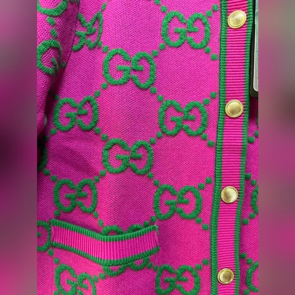 Gucci GG crew neck cardigan sweater - Picture 7 of 14